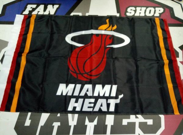 флаг Miami Heat(150см х 90 см)