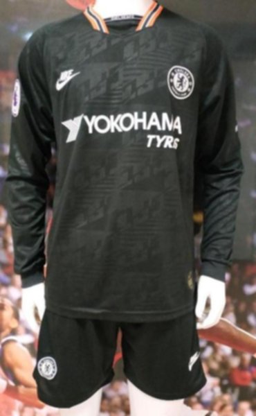 форма Chelsea  длинный рукав  2019-2020  резервная  полиэстер 100%