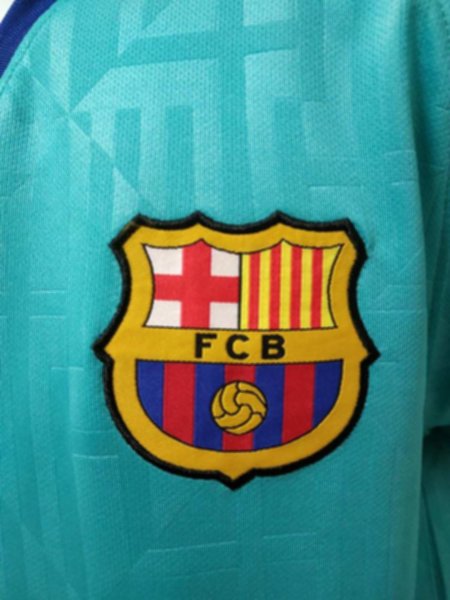 форма Barcelona длинный рукав №10 MESSI  2019-2020  резервная  полиэстер 100%