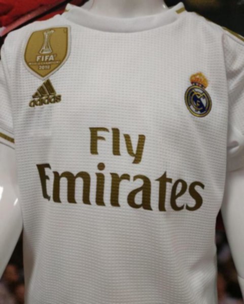 форма детская Real Madrid №7 HAZARD  2019-2020  домашняя  Лига Чемпионов  полиэстер 100%