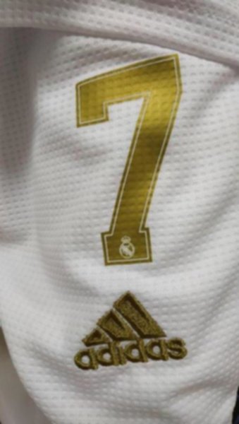 форма детская Real Madrid №7 HAZARD  2019-2020  домашняя  Лига Чемпионов  полиэстер 100%