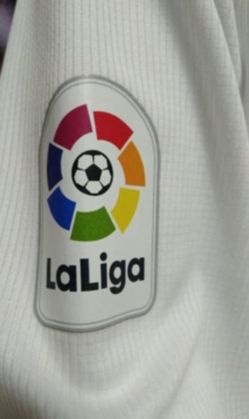 форма детская Real Madrid  длинный рукав №4 SERGIO RAMOS  2019-2020  домашняя полиэстер 100%