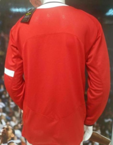 майка Manchester United 2005-2006  ретро  длинный рукав   полиэстер 100%