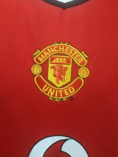 майка Manchester United 2005-2006  ретро  длинный рукав   полиэстер 100%