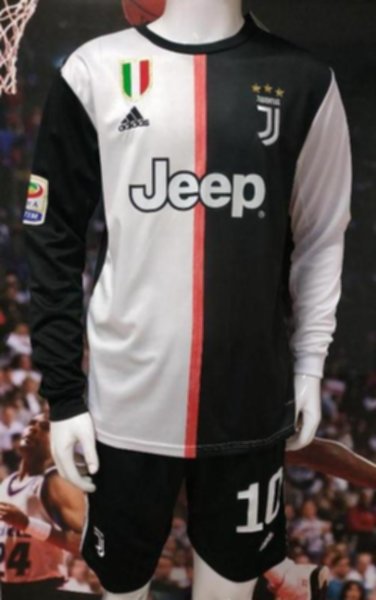 форма Juventus  №10 DYBALA  длинный рукав  2019-2020  домашняя  полиэстер 100%