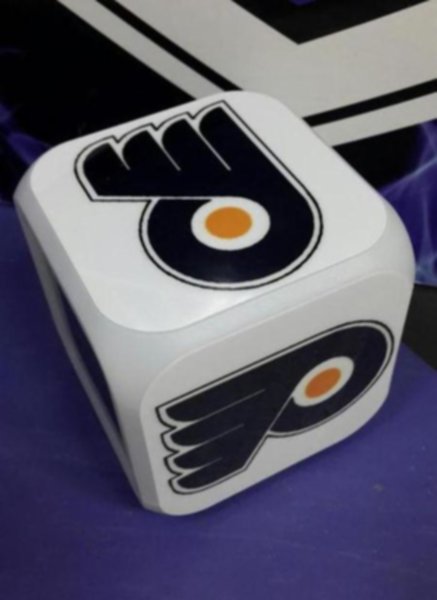 часы с LED Philadelphia Flyers 8х8х8см