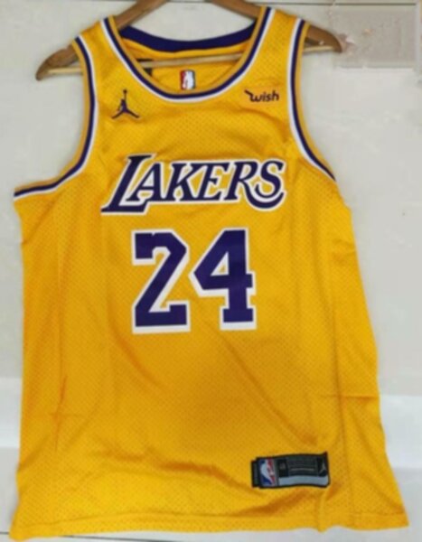 майка баскетбольная Los Angeles Lakers №24 BRYANT  Jordan