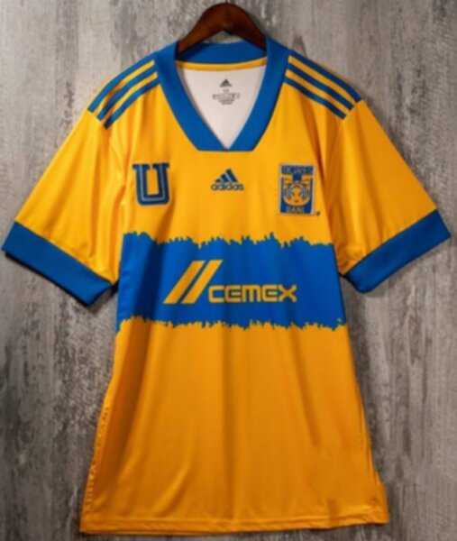 майка U.A.N.L.-Tigres 2021-2022  домашняя полиэстер 100%