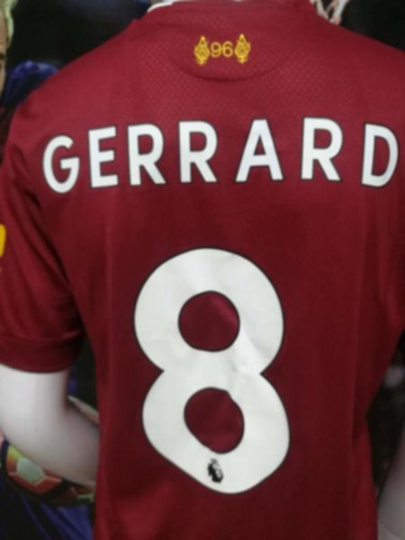 форма Liverpool №8 GERRARD   2019-2020  домашняя