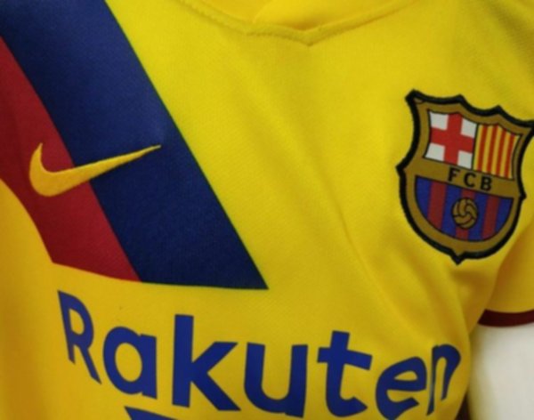 форма детская Barcelona  2019-2020  гостевая