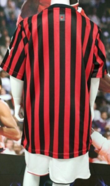 форма детская AC Milan  2019-2020  домашняя