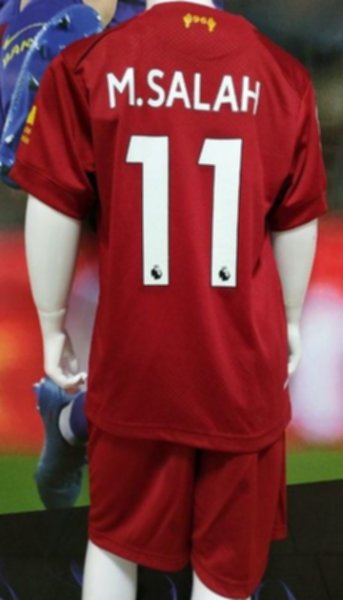 форма детская Liverpool №11 M.SALAH  2019-2020  домашняя