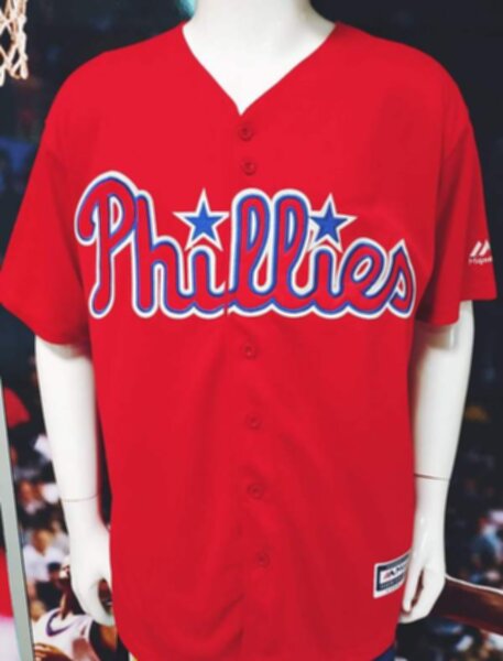 майка бейсбольная  Philadelphia Phillies №27 Nola