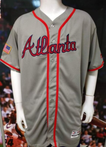 майка бейсбольная Atlanta Braves №10 Jones