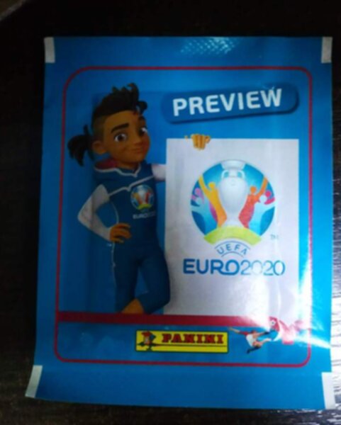 наклейки Panini  Euro 2020  5 шт.