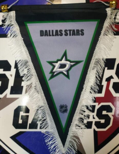 вымпел Dallas Stars  40 Х 25 см  матерчатый