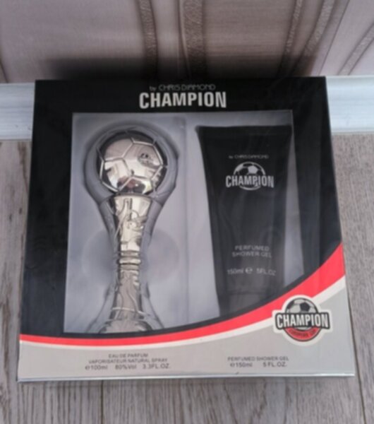 подарочный набор Mann Champion Chris Diamond (парфюм.вода 100 мл. и гель для душа 150 мл.)