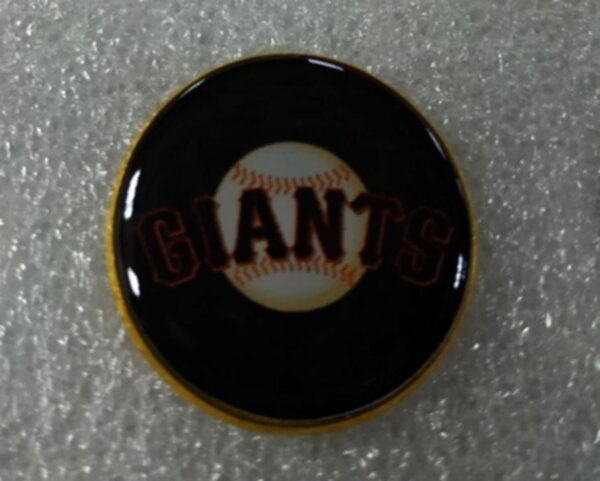 значок San Francisco Giants №1233  2,5 см металл+полимерная смола