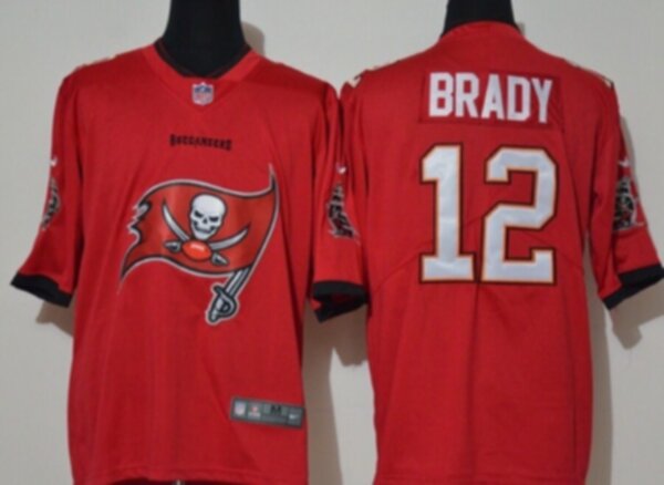 майка для американского футбола Tampa Bay Buccaneers №12 BRADY
