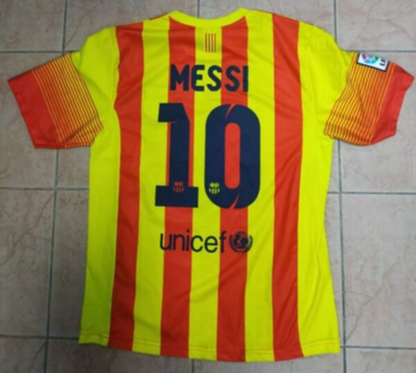 майка Barcelona  №10 MESSI  полиэстер 100%