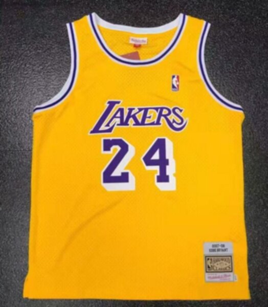майка баскетбольная Los Angeles Lakers №24 Bryant   Mitchell & Ness 