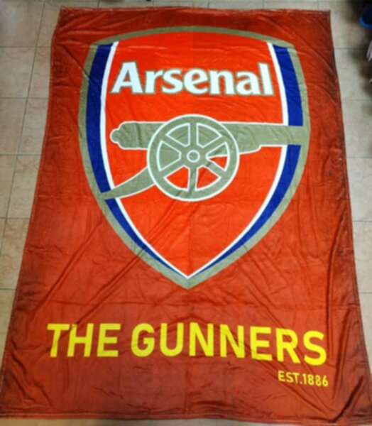 плед Arsenal  200см х 150см полиэстер 100%