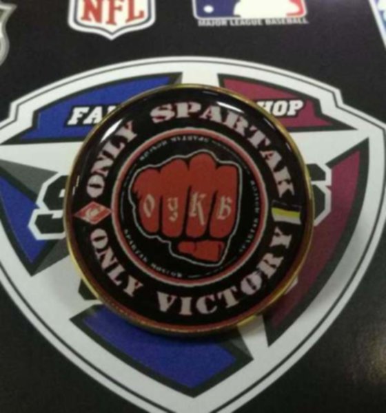 значок Спартак Москва  №0696  2,5см