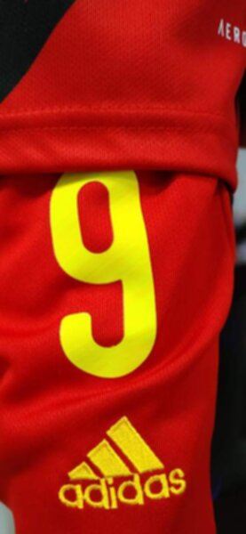 форма детская сборной Бельгии №9 Lukaku  Euro 2020