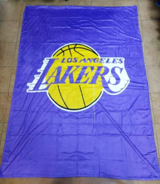 плед Los Angeles Lakers  200см х 150см полиэстер 100%