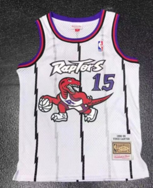 майка баскетбольная  Toronto Raptors №15 CARTER Mitchell & Ness