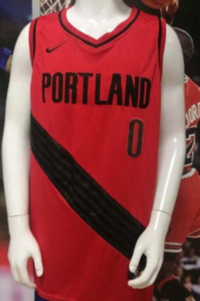 майка баскетбольная  Portland Trail Blazers №0 LILLARD  nike