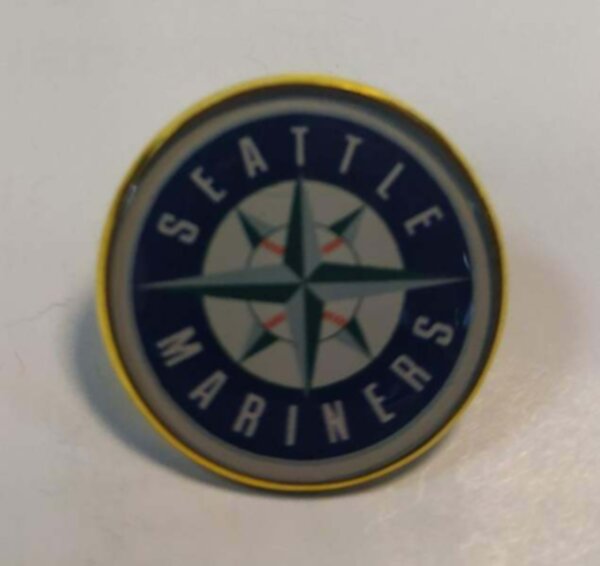 значок   Seattle Mariners №1025   2,5 см  металл+полимерная смола