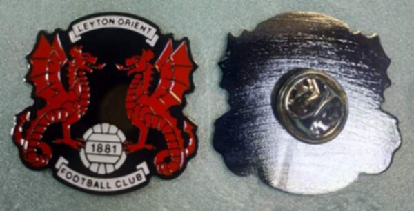 значок Leyton Orient  №1134  3 см металл