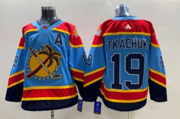 свитер хоккейный Florida Panthers №19 TKACHUK adidas