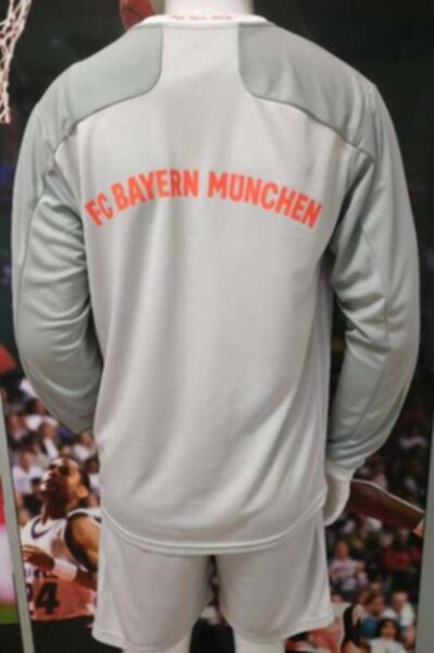 форма Bayern Munchen  длинный рукав  2020-2021 гостевая полиэстер 100% 