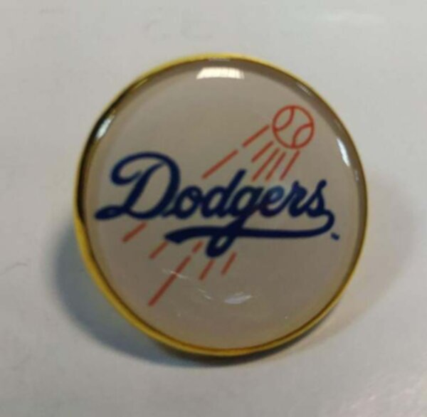 значок   LA Dodgers  №1021   2,5 см  металл+полимерная смола