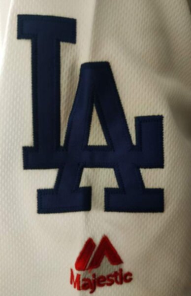 майка бейсбольная Los Angeles Dodgers №34 Valenzuela