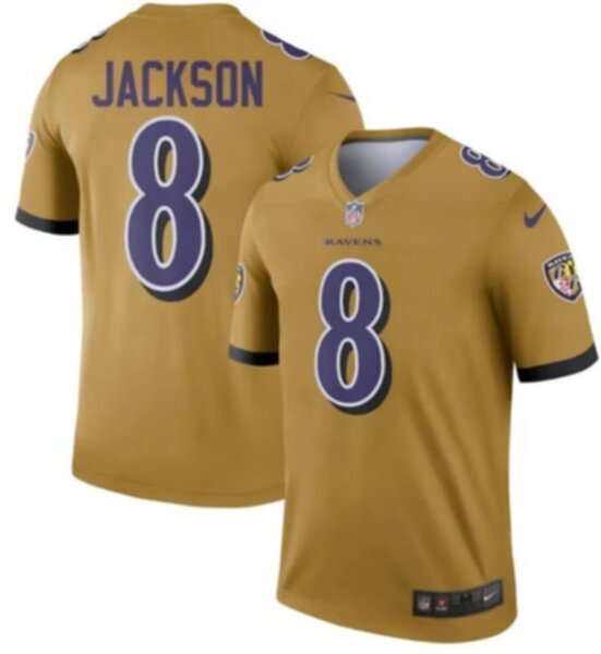 майка для американского футбола Baltimore Ravens №8 JACKSON