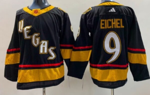 свитер хоккейный Vegas Golden Knights №9 EICHEL adidas