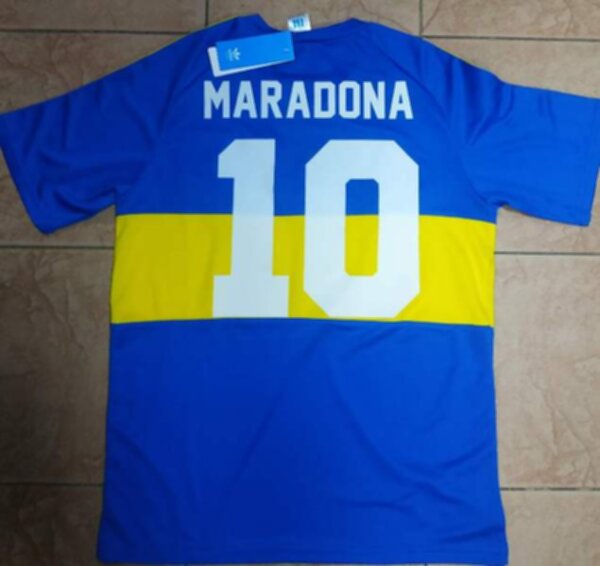 майка Boca Juniors ретро №10 MARADONA  1981