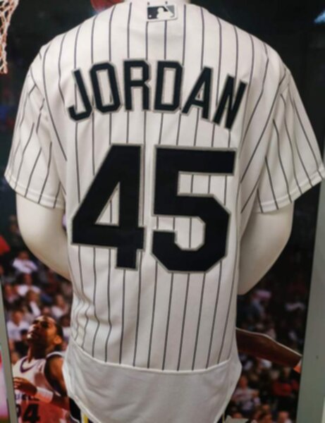 майка бейсбольная  Chicago White Sox №45 JORDAN