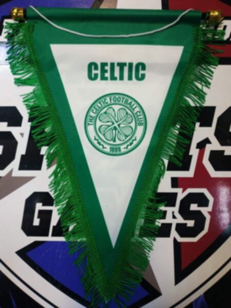 вымпел Celtic  40 Х 25 см  матерчатый