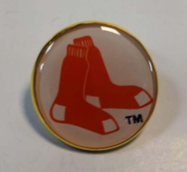 значок  Boston Red Sox  №1019   2,5 см  металл+полимерная смола