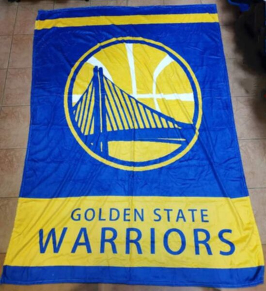 плед Golden State Warriors  200см х 150см полиэстер 100%