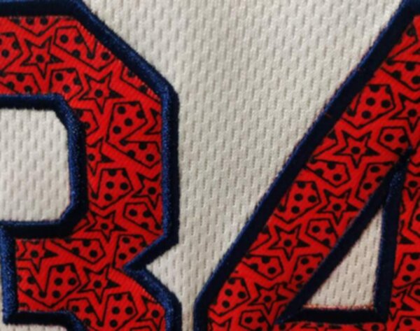 майка бейсбольная Los Angeles Dodgers №34 Valenzuela