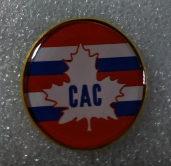 значок Montreal Canadiens №1188  2,5 см металл+полимерная смола