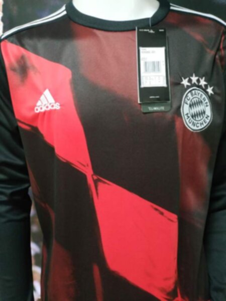 форма Bayern Munchen  длинный рукав 2020-2021 резервная  полиэстер 100%