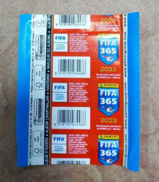 наклейки Panini  FIFA  2023  5 шт.
