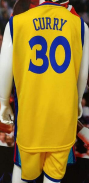 форма  баскетбольная детская Golden State Warriors №30 CURRY