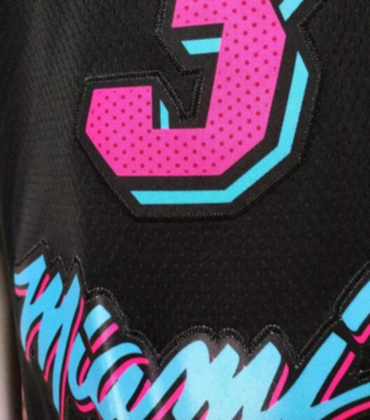майка баскетбольная Miami Heat №3 WADE nike